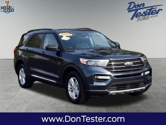 used 2022 Ford Explorer car, priced at $32,500