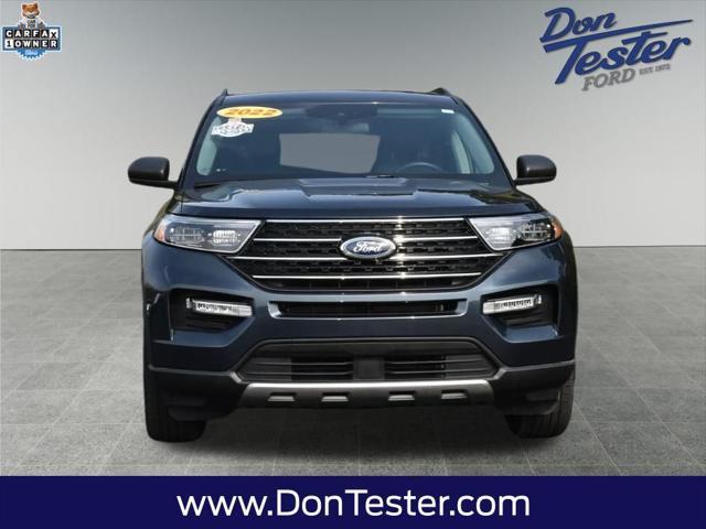 used 2022 Ford Explorer car, priced at $32,500