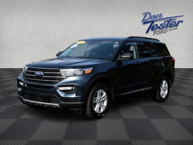 used 2022 Ford Explorer car, priced at $33,100
