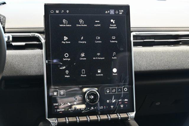 new 2026 GMC Sierra EV car, priced at $72,604