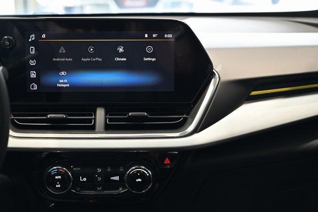new 2025 Chevrolet Trax car, priced at $24,750