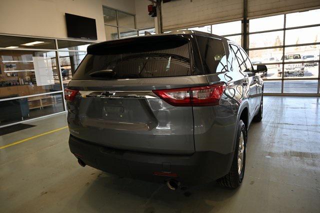 used 2021 Chevrolet Traverse car, priced at $18,500