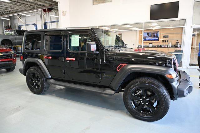 used 2021 Jeep Wrangler Unlimited car, priced at $33,900