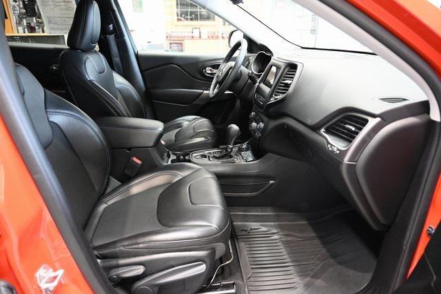 used 2021 Jeep Cherokee car, priced at $23,500