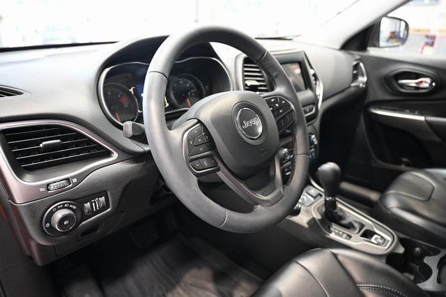 used 2021 Jeep Cherokee car, priced at $23,500