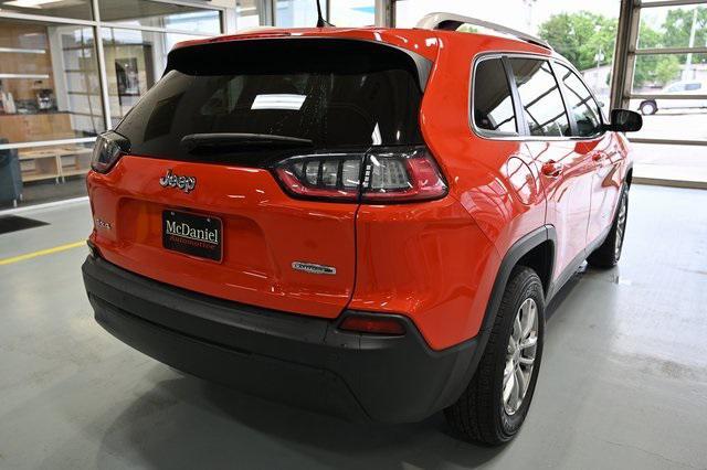 used 2021 Jeep Cherokee car, priced at $23,500