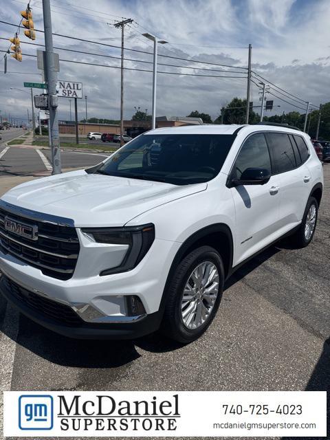 new 2025 GMC Acadia car, priced at $45,430