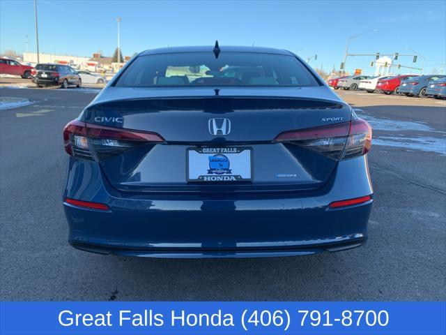 new 2025 Honda Civic Hybrid car, priced at $29,300