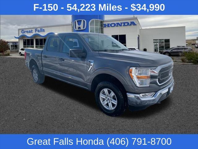 used 2021 Ford F-150 car, priced at $34,990