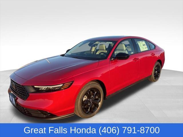 new 2025 Honda Accord car, priced at $30,651