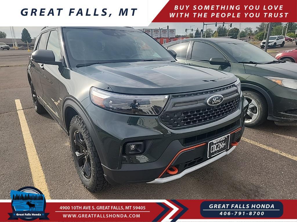 used 2022 Ford Explorer car, priced at $32,850