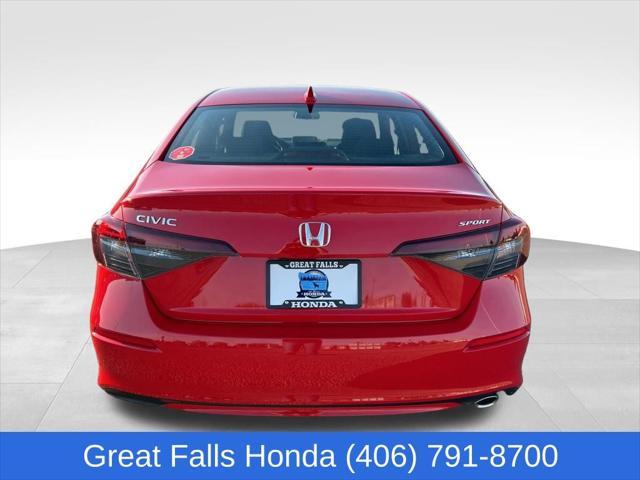 new 2025 Honda Civic car, priced at $26,845