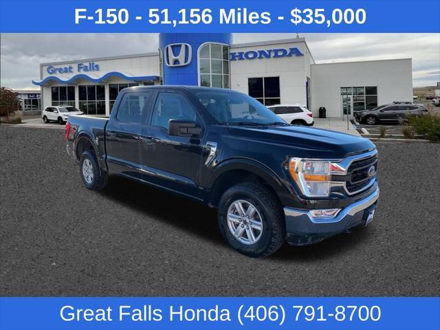 used 2021 Ford F-150 car, priced at $35,000