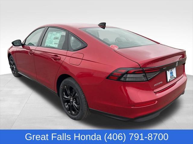 new 2025 Honda Accord car, priced at $30,651