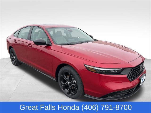 new 2025 Honda Accord car, priced at $30,651