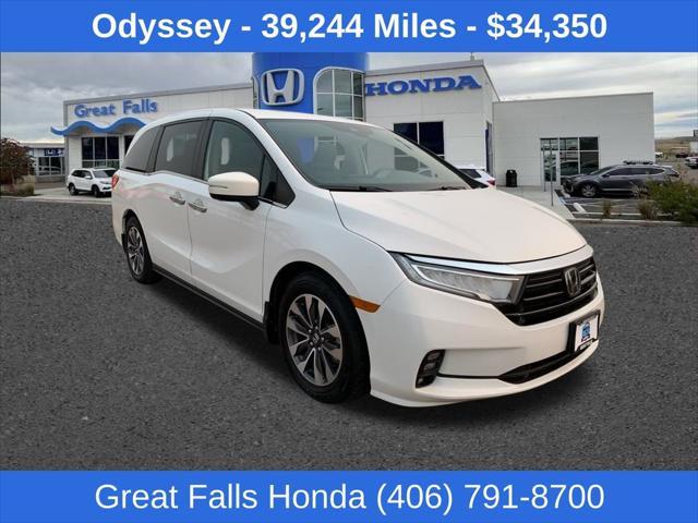 used 2021 Honda Odyssey car, priced at $34,350