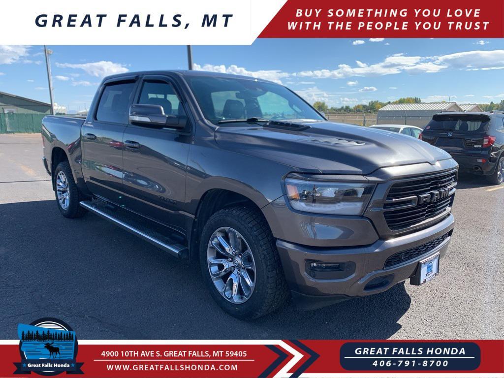 used 2019 Ram 1500 car, priced at $38,850