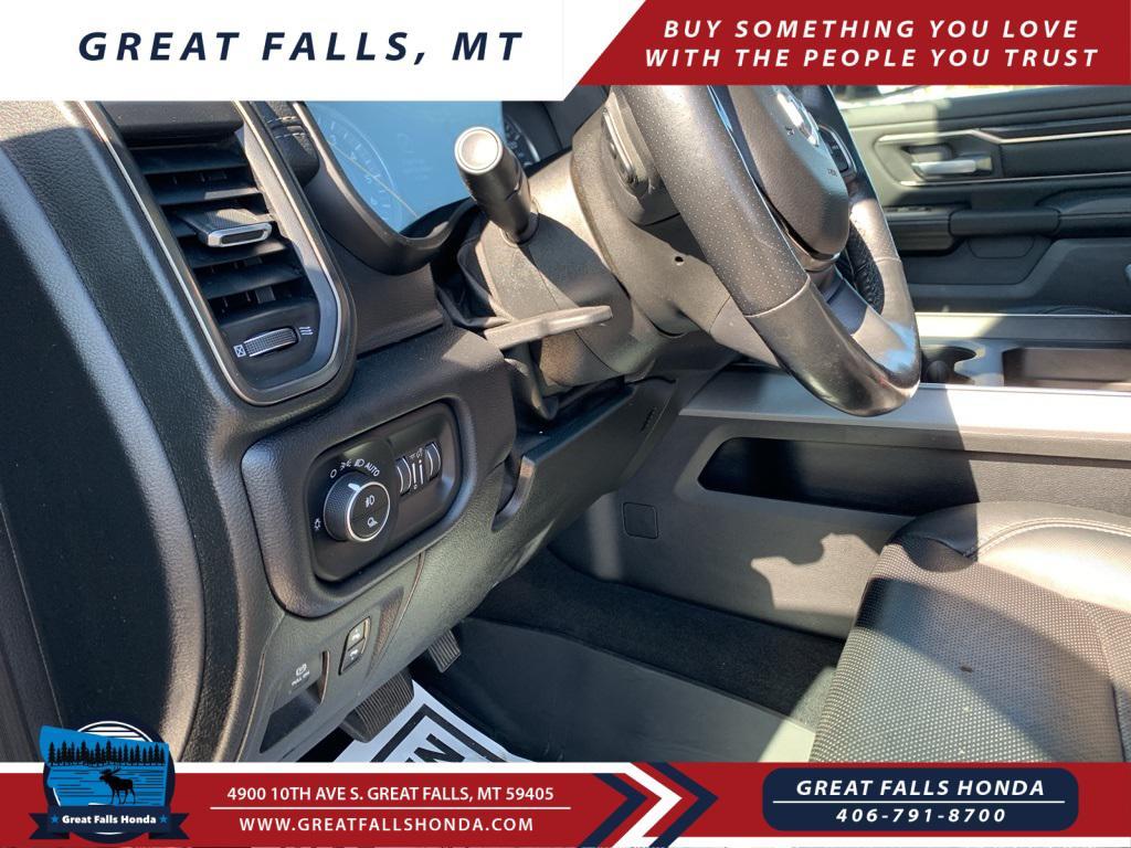 used 2019 Ram 1500 car, priced at $36,500