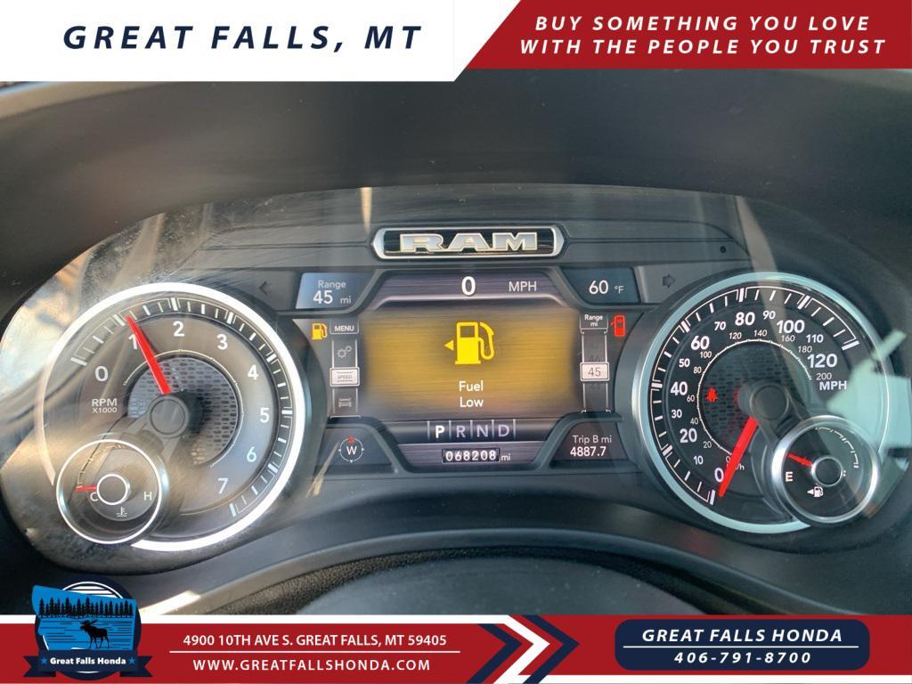 used 2019 Ram 1500 car, priced at $36,500
