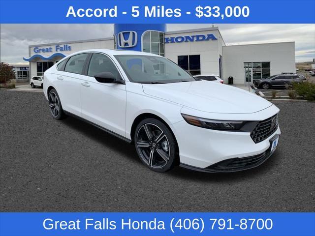 new 2024 Honda Accord Hybrid car, priced at $33,000