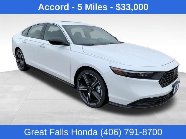 new 2024 Honda Accord Hybrid car, priced at $33,000