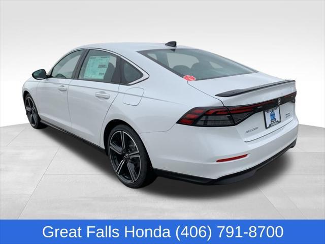 new 2024 Honda Accord Hybrid car, priced at $32,876