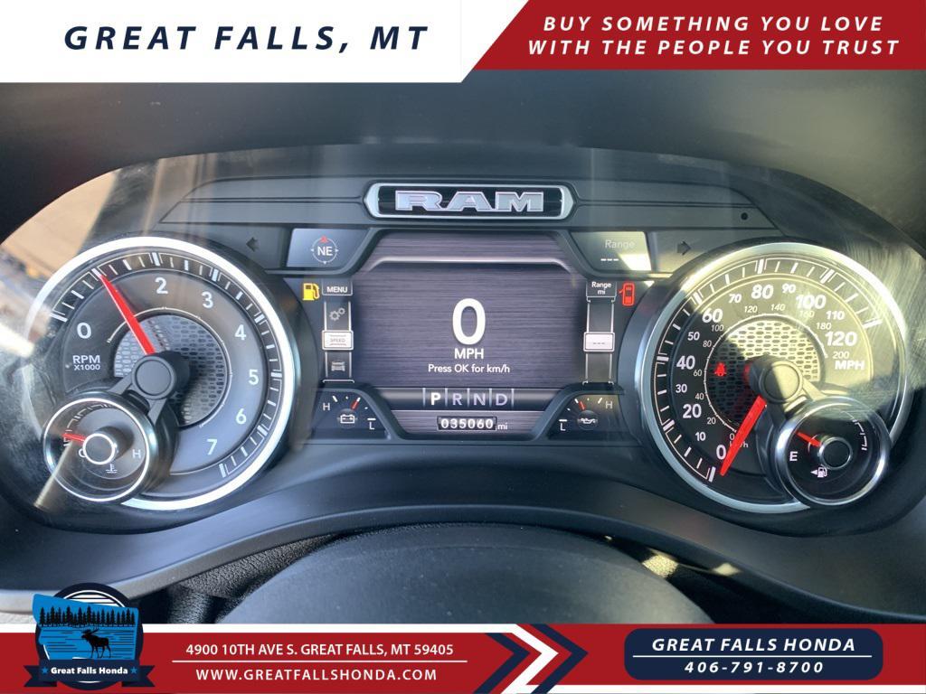 used 2019 Ram 1500 car, priced at $39,250