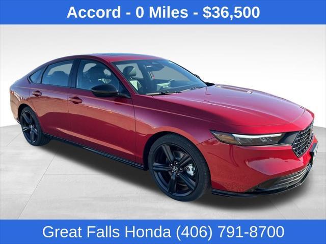 new 2024 Honda Accord Hybrid car, priced at $36,500