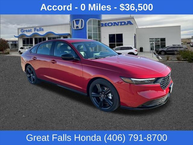 new 2024 Honda Accord Hybrid car, priced at $36,500