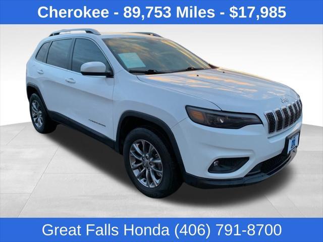 used 2019 Jeep Cherokee car, priced at $17,985