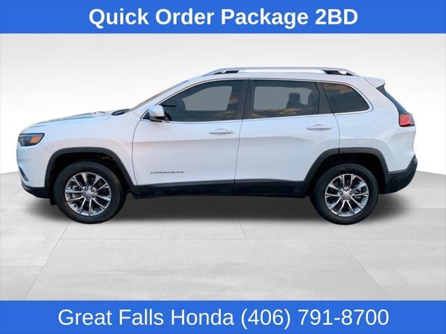 used 2019 Jeep Cherokee car, priced at $17,650