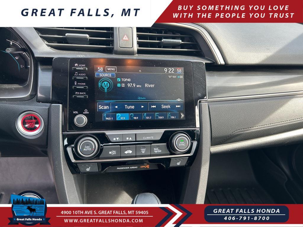 used 2021 Honda Civic car, priced at $26,250