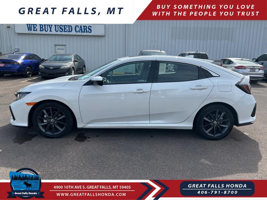 used 2021 Honda Civic car, priced at $26,250