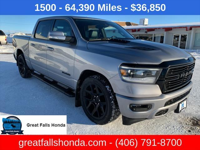 used 2021 Ram 1500 car, priced at $36,650