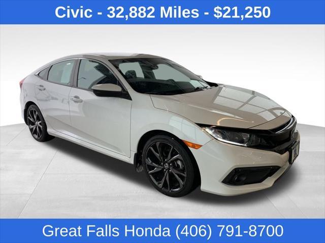 used 2020 Honda Civic car, priced at $21,250