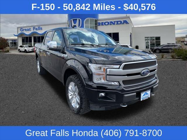 used 2018 Ford F-150 car, priced at $40,576