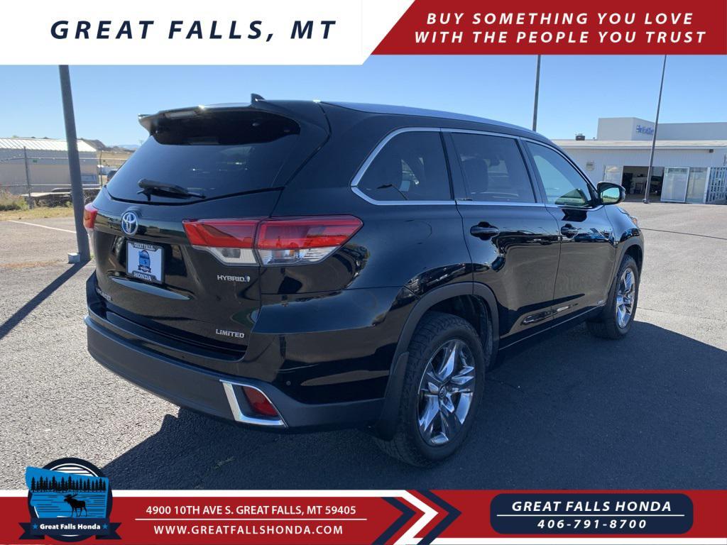 used 2018 Toyota Highlander Hybrid car, priced at $26,500