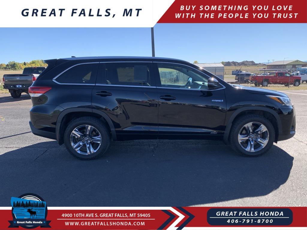 used 2018 Toyota Highlander Hybrid car, priced at $26,500