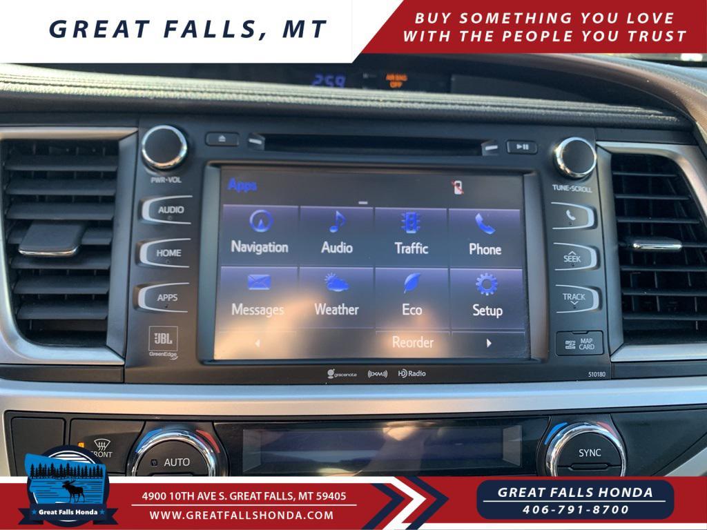 used 2018 Toyota Highlander Hybrid car, priced at $26,500