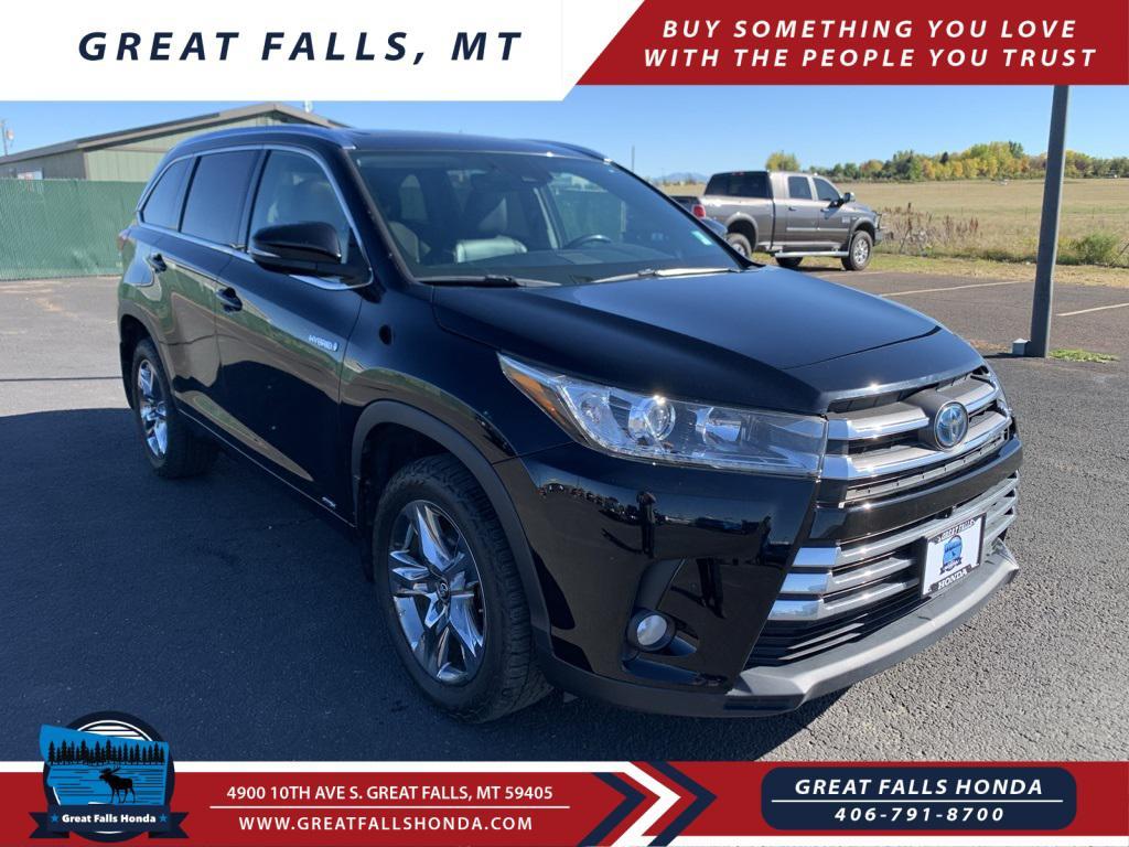 used 2018 Toyota Highlander Hybrid car, priced at $26,850