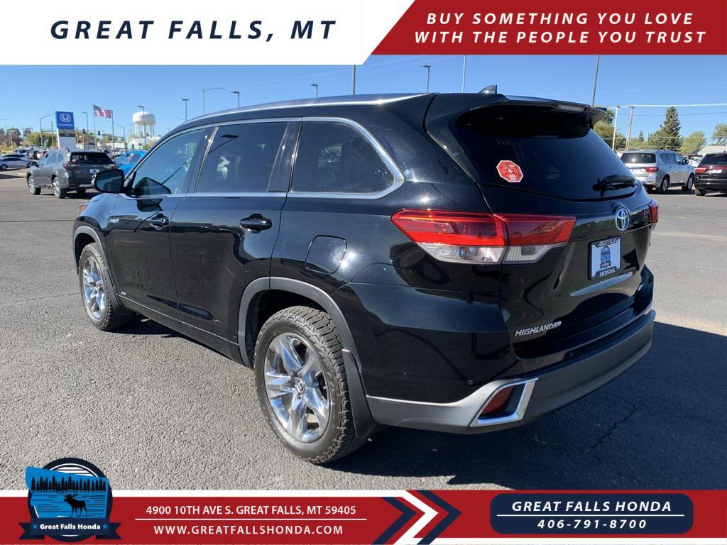 used 2018 Toyota Highlander Hybrid car, priced at $26,500