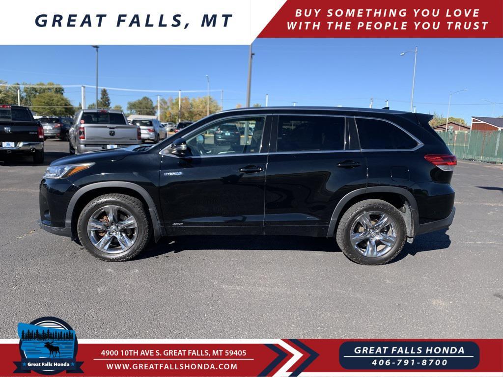used 2018 Toyota Highlander Hybrid car, priced at $26,500
