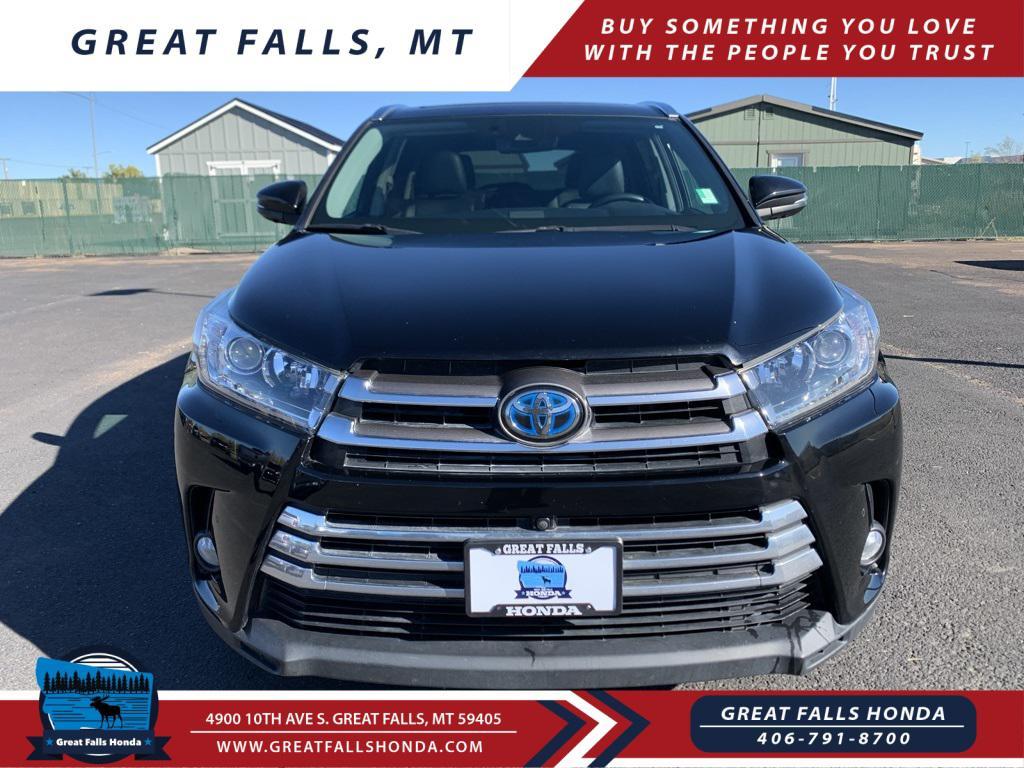 used 2018 Toyota Highlander Hybrid car, priced at $26,500