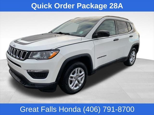 used 2018 Jeep Compass car, priced at $14,250