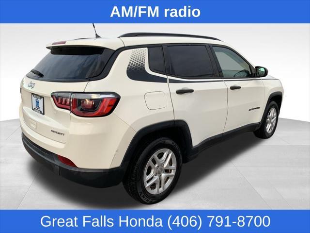 used 2018 Jeep Compass car, priced at $14,250