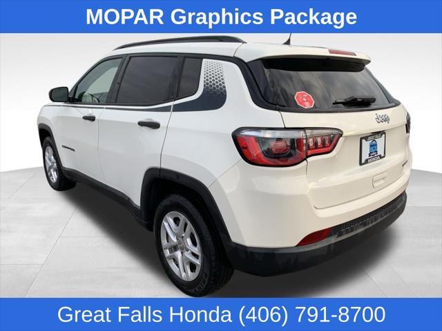 used 2018 Jeep Compass car, priced at $14,250