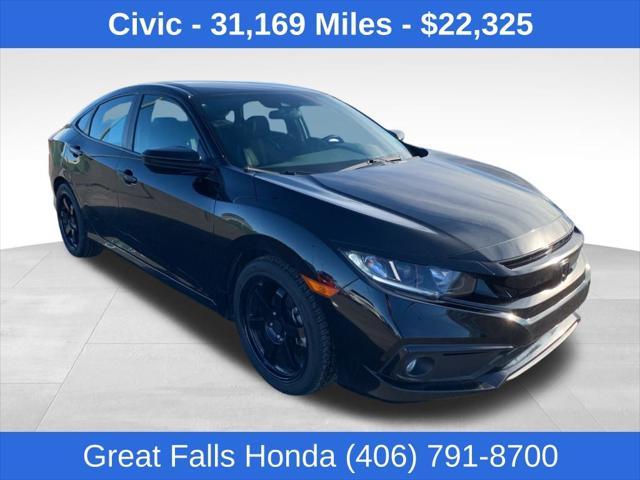 used 2020 Honda Civic car, priced at $22,325