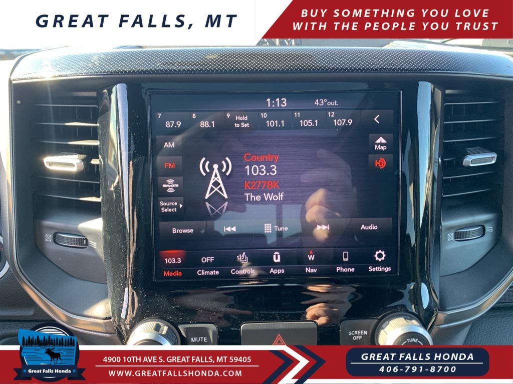 used 2020 Ram 1500 car, priced at $40,500