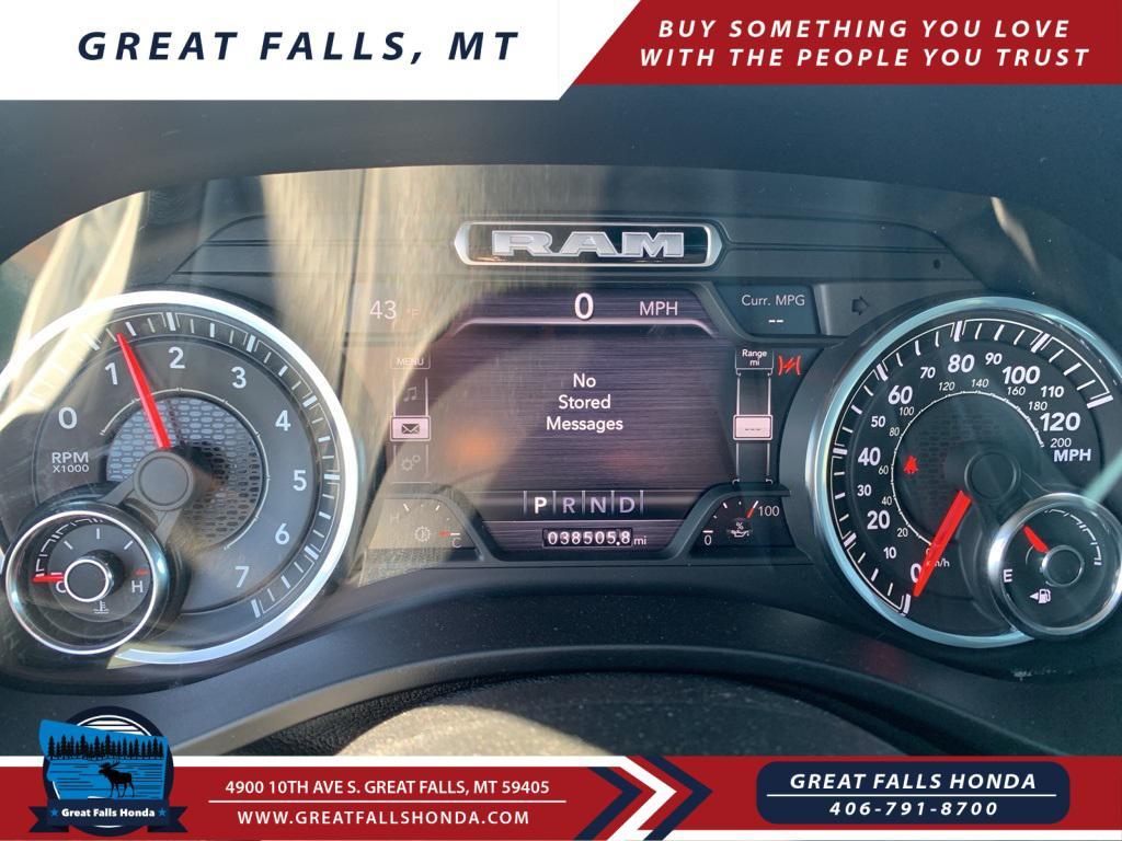 used 2020 Ram 1500 car, priced at $40,500