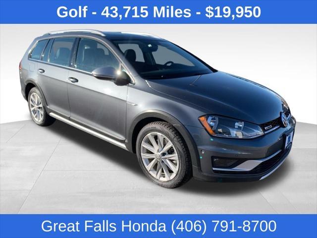 used 2017 Volkswagen Golf Alltrack car, priced at $19,950